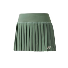 Yonex Tennis Skirt French Open (Roland Garros) with Inner Shorts 2024 Olive Green Women